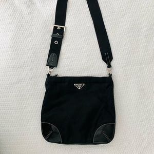 Authentic Prada Nylon Messenger Bag